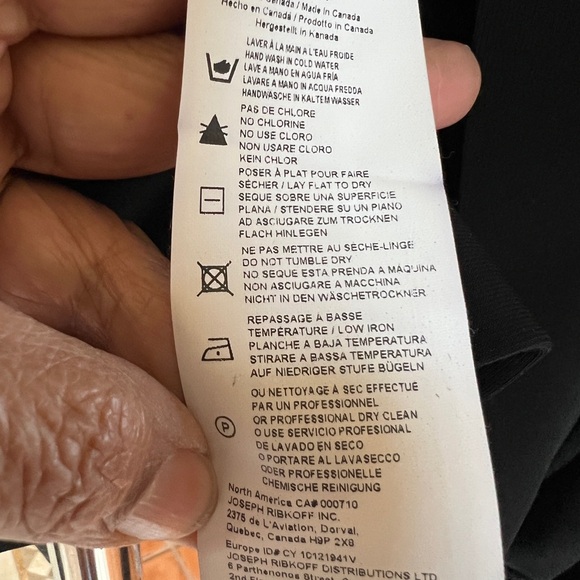 Joseph Ribkoff Black Ruched Sleeve Bolero Shrug NWT Formal Evening Cropped - Picture 4 of 6